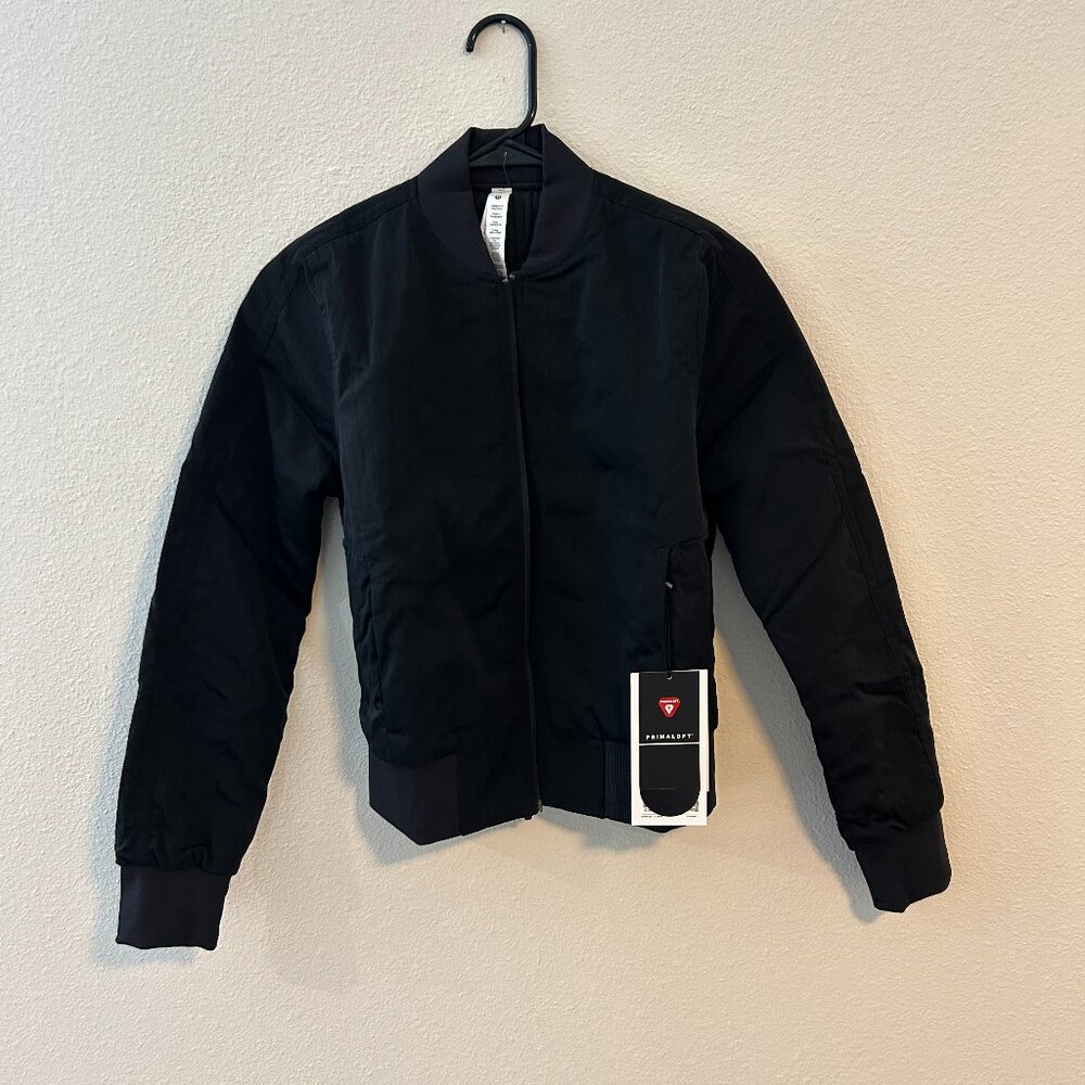 NEVER WORN Black Lululemon Non-Stop Bomber